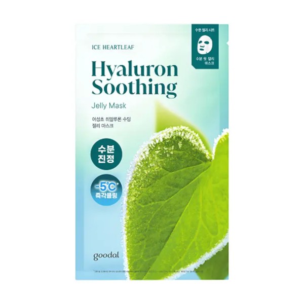 Goodal - Ice Heartleaf Hyaluron Soothing Jelly Mask - 1pezzo