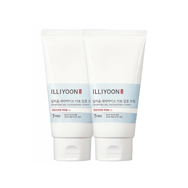 ILLIYOON - Ceramide Ato Conentrate Cream Double Set - 150ml + 150ml