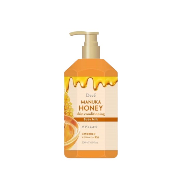 KUMANO COSME - Deve Manuka Honey Skin Conditioning Body Milk - 500ml