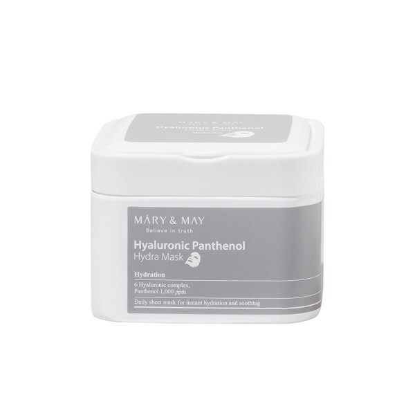Mary&May - Hyaluronic Panthenol Hydra Mask - 30pezzi/400g