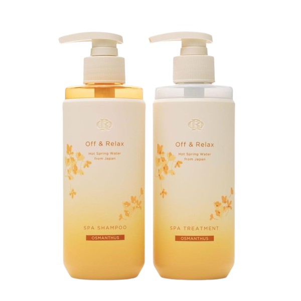 Off & Relax - Osmanthus Spa Shampoo and Treatment Set - 260ml X 2