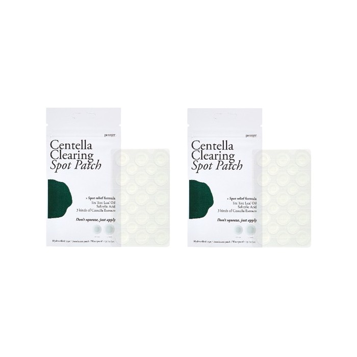 PETITFEE Centella Clearing Spot Patch - 23patches (2ea) Set