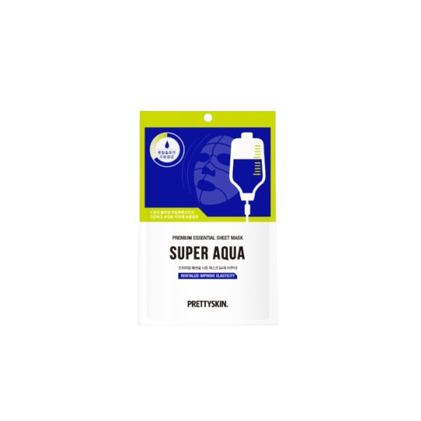 Pretty Skin - Premium Essential Sheet Mask Super Aqua - 10pezzi