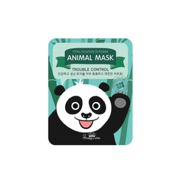 Pretty Skin - Total Solution Animal Panda Trouble Control Mask - 1pezzo