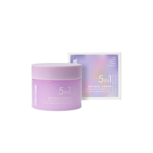 PRETTYSKIN - 5In1 Retinol Cream - 50ml