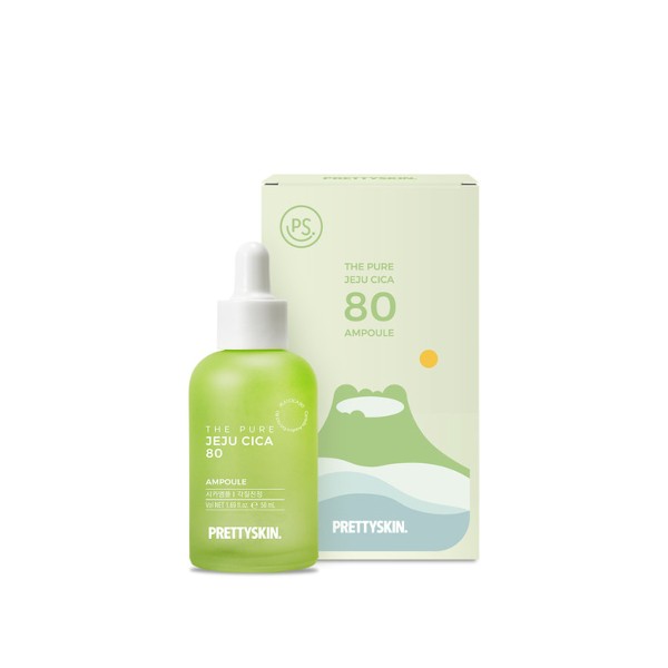 PRETTYSKIN - The Pure Jeju Cica 80 Ampoule - 50ml