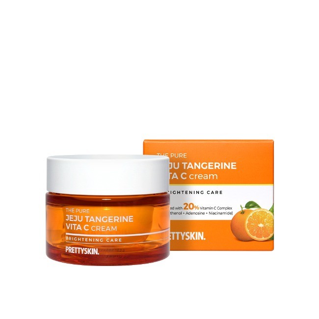 PRETTYSKIN - The Pure Jeju Tangerine Vita C Cream - 52ml