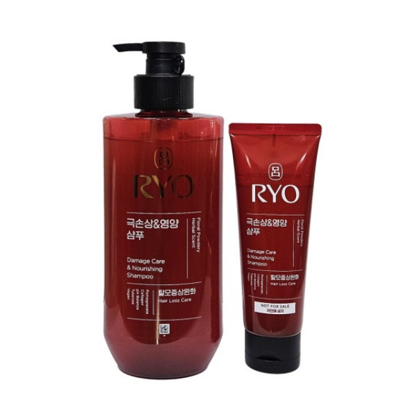 Ryo Hair - Damage Care & Nourishing Shampoo (2024 New Version) - 480ml + 112ml