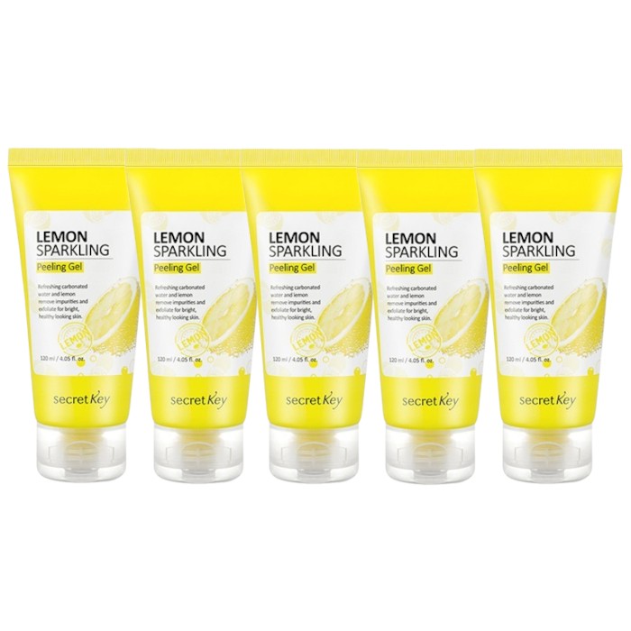 Secret Key Lemon Sparkling Peeling Gel (5ea) Set