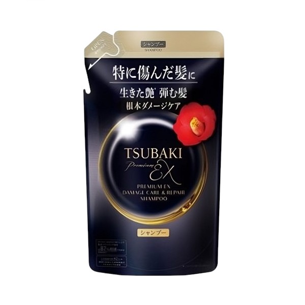 Shiseido - Tsubaki Premium EX Damage Care & Repair Shampoo Refill - 300ml