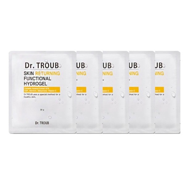 Sidmool - Dr.Troub Skin Returning Functional Hydrogel Mask - 5pcs