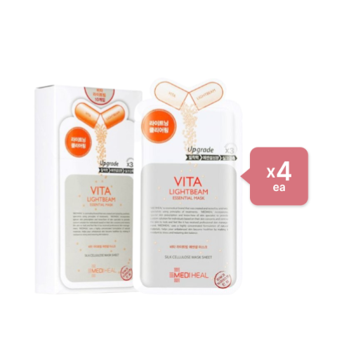 Mediheal - Vita Lightbeam Essential Mask EX. - 1pack (10pcs) (4ea) Set