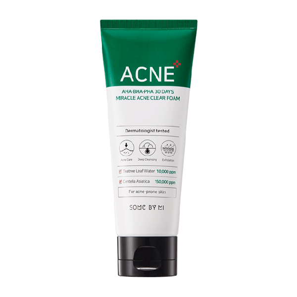 SOME BY MI - AHA,BHA,PHA Teatree 30Days Miracle Acne Clear Foam - 100ml