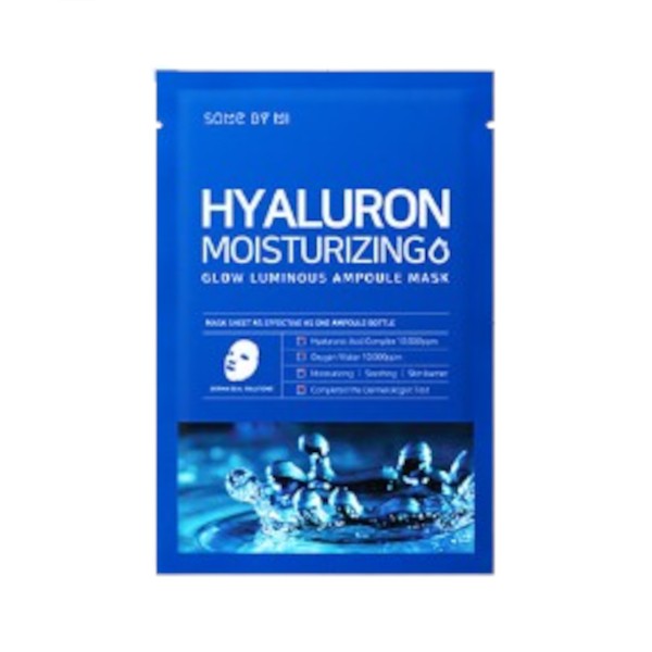 SOME BY MI - Hyaluron Moisturizing Glow Luminous Ampoule Mask (Water) - 1stück