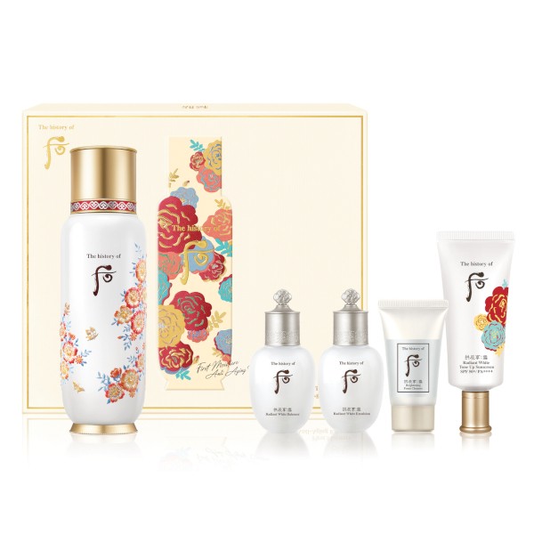 The History of Whoo - Bichup First Moisture Anti-Aging Essence 130ml Special Set - 1set(5items)