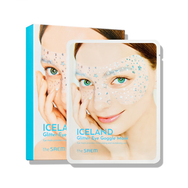 The Saem - Iceland Glitter Eye Goggle Mask - 10ml*10ea