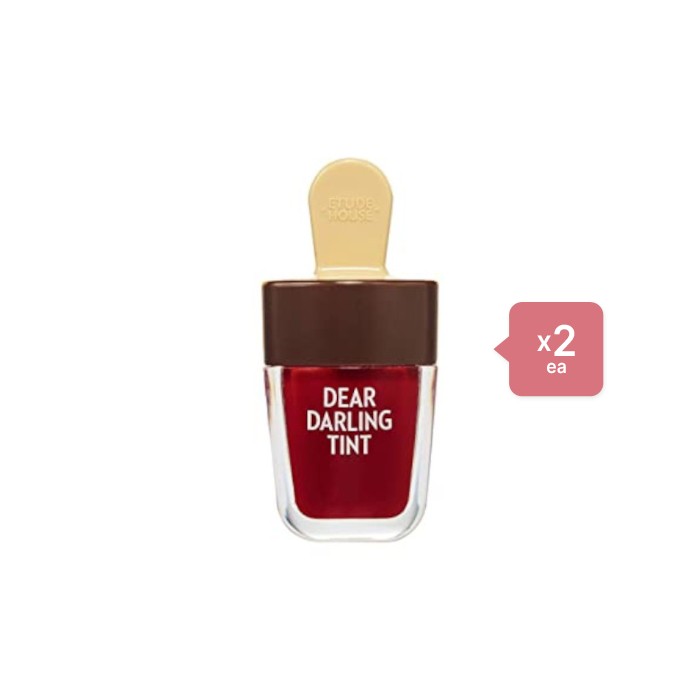 Etude Dear Darling Water Gel Tint - RD308 Honey Red (2ea) Set