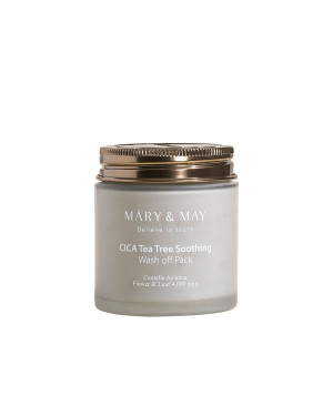 [ANGEBOT]Mary&May - Cica TeaTree Soothing Wash Off Pack - 125g