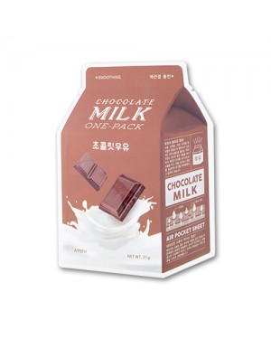 A'PIEU - Milk One Pack Sheet Mask - Chocolate - 1stück