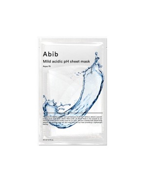 Abib - Mild Acidic pH Sheet Mask - Aqua Fit - 1stück