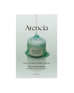 Arencia - Holy Hyssop Sheet Mask - 5pezzi