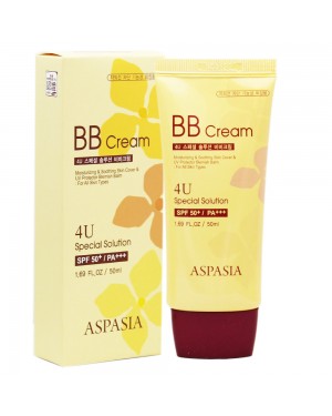 ASPASIA - 4U Speziallösung BB Cream SPF50 + PA +++ - 50ml