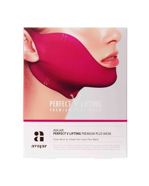avajar - Perfect V Lifting Premium Plus Mask in Red - 5pezzi