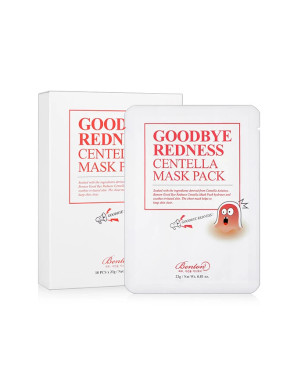 [DEAL]Benton - Goodbye Redness Centella Mask Pack Set - 10pc