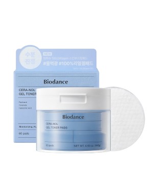 Biodance - Cera-Nol Gel Toner Pads - 140g/60cuscinetti