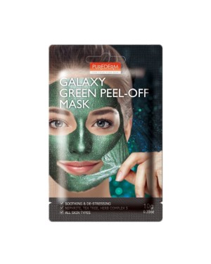 PUREDERM - Galaxy Peel-off Mask - Green/10g - 1stück