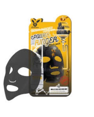 Elizavecca - Pack de masques de sonnerie Deep Power Black Charcoal Honey - 10pcs