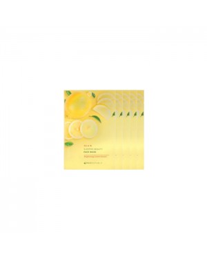 face republic Sleeping Beauty Face Mask - 23ml - Brightening Lemon Extract (5ea) Set