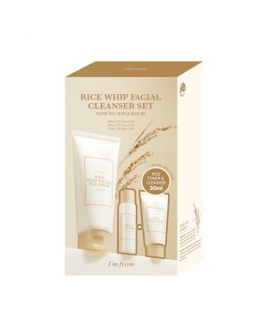 I'm From - Rice Whip Facial Cleanser Set - 1 set (3 articoli)