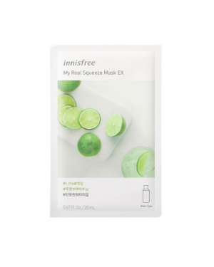 innisfree - My Real Squeeze Mask Ex - Lime - 1stück
