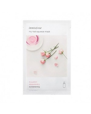 innisfree - My Real Squeeze Mask Ex - Rose - 1stück