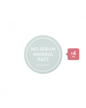 innisfree - No Sebum Mineral Pact (4ea) Set