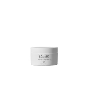 LAGOM - White Kaolin Mud Mask - 110ml