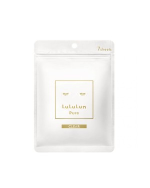 LuLuLun - Pure Sheet Mask Clear - 7pezzi
