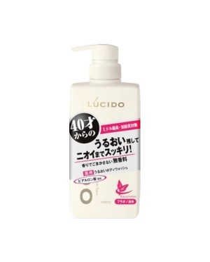 Mandom - Lucido Medicated Deodorant Body Wash Moisture Type - 450ml