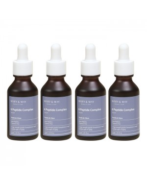 MARY&MAY - 6 Peptide Complex Serum - 30ml (4ea) Set
