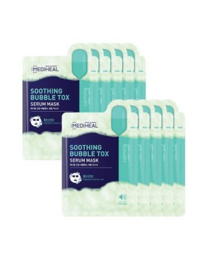 Mediheal - Soothing Bubble Tox Serum Mask - 10stukken