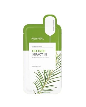 Mediheal - Tea Tree Impact In Balancing Mask - 1stück