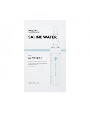 MISSHA - Mascure Solution Sheet Mask - Saline Water - 1stück