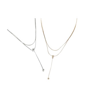 MsBlossom - Beanie Layered Necklace - 1pièce