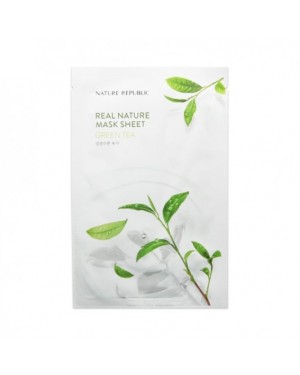 NATURE REPUBLIC - Real Nature Sheet Mask - Green Tea - 1stück
