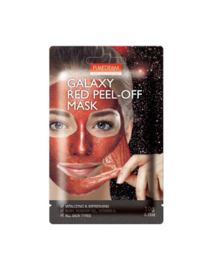 PUREDERM - Galaxy Peel-off Mask - Red/10g - 1stück