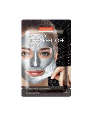 PUREDERM - Galaxy Peel-off Mask - Silver/10g - 1stück