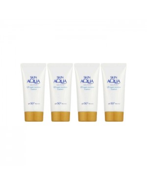Rohto Mentholatum Skin Aqua Super Moisture Essence Sunscreen (4er) Set