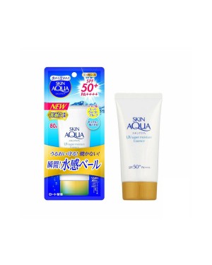 Rohto Mentholatum  - Skin Aqua Super Moisture Essence Sunscreen SPF50+/PA++++ - 80g - White