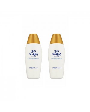 Rohto Mentholatum Skin Aqua UV Super Moisture Gel Hydrating Sunscreen (2er) Set
